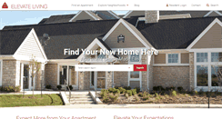 Desktop Screenshot of elevateliving.com